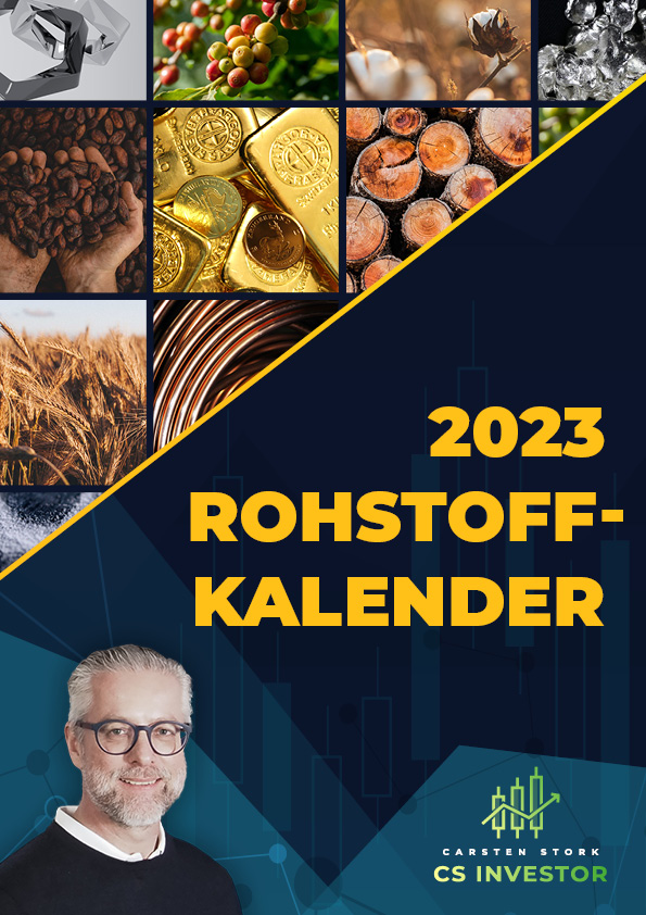 Der Rohstoffkalender 2023 von Carsten Stork